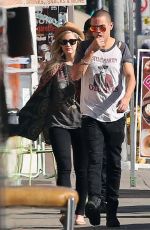 ASHLEE SIMPSON Out and About in Los Angeles