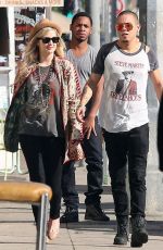 ASHLEE SIMPSON Out and About in Los Angeles