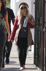 ASHLEE SIMPSON Out and About in Los Angeles