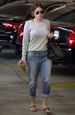 ASHLEY BENSON in Jeans at Whole Foods in Los Angeles