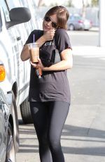 ASHLEY BENSON in Tights Out in West Hollywood