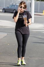 ASHLEY BENSON in Tights Out in West Hollywood