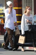 ASHLEY BENSON Out and About in Los Angeles 2301