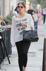 ASHLEY BENSON Out and About in Los Angeles 2301