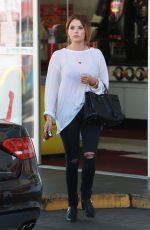 ASHLEY BENSON Out and About in Los Angeles