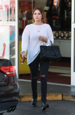 ASHLEY BENSON Out and About in Los Angeles