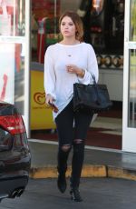 ASHLEY BENSON Out and About in Los Angeles