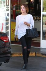 ASHLEY BENSON Out and About in Los Angeles