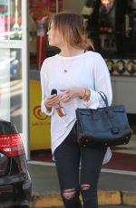 ASHLEY BENSON Out and About in Los Angeles