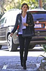ASHLEY BENSON Out for Lunch in Studio City