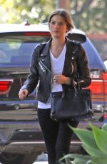 ASHLEY BENSON Out for Lunch in Studio City