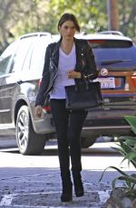 ASHLEY BENSON Out for Lunch in Studio City