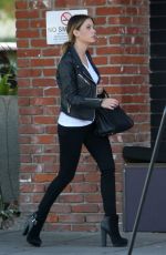 ASHLEY BENSON Out for Lunch in Studio City