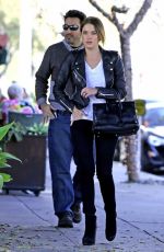 ASHLEY BENSON Out for Lunch in Studio City