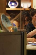 ASHLEY GREENE at Color Me Mine in Beverly Hills