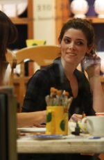 ASHLEY GREENE at Color Me Mine in Beverly Hills