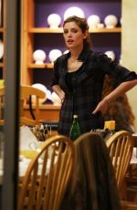 ASHLEY GREENE at Color Me Mine in Beverly Hills