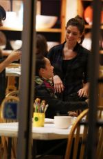 ASHLEY GREENE at Color Me Mine in Beverly Hills