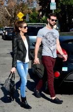 ASHLEY GREENE at Toast Cafe in Los Angeles