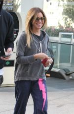 ASHLEY TISDALE Going to Equinox Gym in Los Angeles