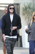 ASHLEY TISDALE Going to Equinox Gym in Los Angeles