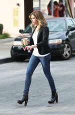 ASHLEY TISDALE in Tight Jeans Out in Los Angeles