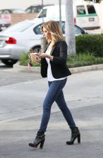 ASHLEY TISDALE in Tight Jeans Out in Los Angeles