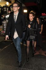 ASHLEY TISDALE Leaves the Egyptian Theater in Hollywood