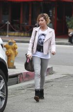 ASHLEY TISDALE Out and About in Los Angeles