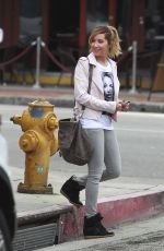 ASHLEY TISDALE Out and About in Los Angeles