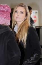 AUDRINA PATRIDGE at Reagan National Airport in Washington