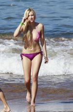 AVA SAMBORA in Bikini Paddle Boarding in Hawaii
