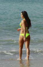 BELLA  TWINS - BRIANNA and NICOLE GARCIA-COLACE in Bikinis on the Beach in Los Angeles