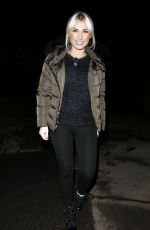 BILLIE FAIERS Arrives at Elstree Studios in London