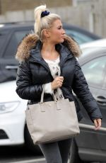 BILLIE FAIERS out and About in Brentwood