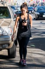BRENDA SONG Leaves a Gym in Hollywood - 