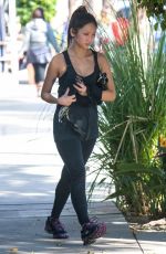 BRENDA SONG Leaves a Gym in Hollywood - 