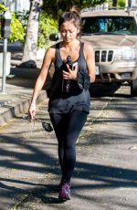 BRENDA SONG Leaves a Gym in Hollywood - 