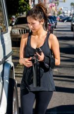 BRENDA SONG Leaves a Gym in Hollywood - 