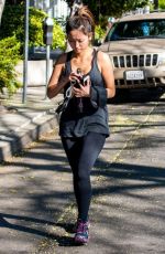 BRENDA SONG Leaves a Gym in Hollywood - 