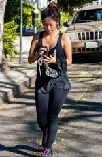 BRENDA SONG Leaves a Gym in Hollywood - 