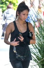 BRENDA SONG Leaves a Gym in Hollywood - 