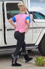 BRITNEY SPEARS in Tights Out in Los Angeles