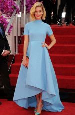 CAITLIN FITZGERALD at 71st Annual Golden Globe Awards