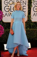 CAITLIN FITZGERALD at 71st Annual Golden Globe Awards