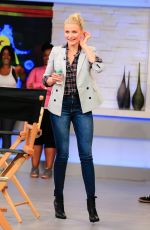 CAMERON DIAZ at Good Morning America Set in New York