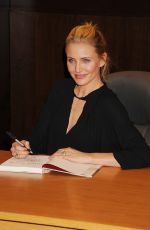 CAMERON DIAZ at The Body Book Signing at Barnes and Noble in Los Angeles