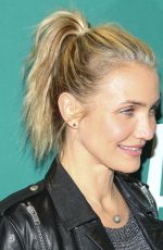 CAMERON DIAZ at The Body Book Signing in New york