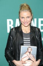 CAMERON DIAZ at The Body Book Signing in New york