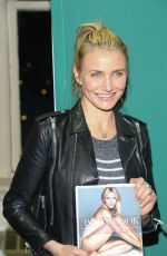 CAMERON DIAZ at The Body Book Signing in New york